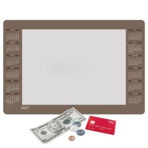 Heavy Duty Window Calendar Counter Mat-10"x15"x1/8"