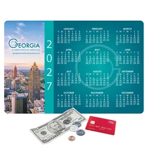 Heavy Duty Fabric Calendar Counter Mat - 10" x 15" x 1/8"
