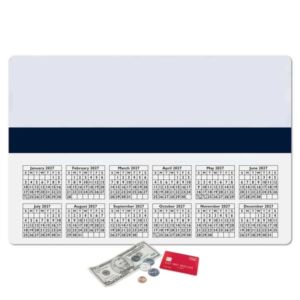 Heavy Duty Fabric Calendar Counter Mat - 12" x 18" x 1/4"