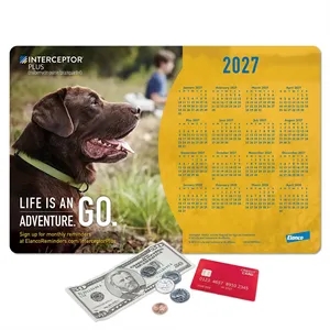 Heavy Duty Fabric Calendar Counter Mat - 10" x 15" x 1/4"