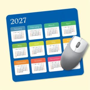 Origin'L Fabric® 7.5 x 8 x 1/16 Calendar Mouse Pad