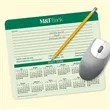 MousePaper® 24 Page - Recycled Note Paper Calendar Mouse Pad | https://www.bestnamebadges.com