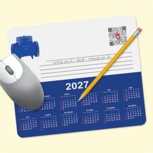 MousePaper® 40 Page - Recycled Note Paper Calendar Mouse Pad