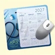 Origin'L Fabric® 7.5 x 8 x 1/8 Calendar Mouse Pad | https://www.bestnamebadges.com