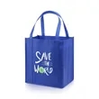 Reusable Non Woven Grocery Tote Bag With Bottom Insert | https://www.bestnamebadges.com