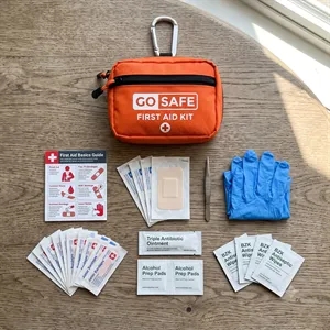 Carabiner Safety First Aid Kit
