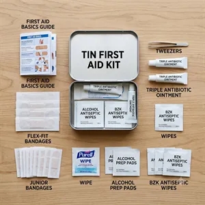 Budget Tin First Aid Kit