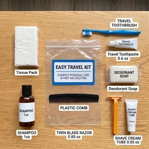 Compact Personal Care Travel Kit