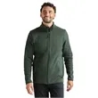 Men's Heathered Fleece Jacket | https://www.bestnamebadges.com