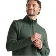 Men's Heathered Fleece Jacket | https://www.bestnamebadges.com
