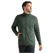 Men's Heathered Fleece Jacket | https://www.bestnamebadges.com