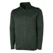 Men's Heathered Fleece Jacket | https://www.bestnamebadges.com