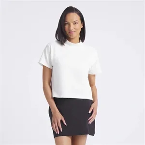 PUMA® Women's Charlotte Modalon Mock Neck Golf Polo
