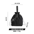 Canvas Drawstring Lunch Bag | https://www.bestnamebadges.com