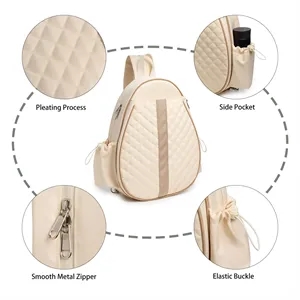 Quilted Tennis Racket Backpack