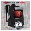 Multifunctional Basketball Training Waterproof Backpack | https://www.bestnamebadges.com