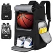 Multifunctional Basketball Training Waterproof Backpack | https://www.bestnamebadges.com