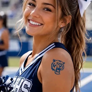 1.5" x 1.5" Custom Classic Temporary Tattoos