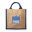 Stylish Rope Handle Jute Bags | https://www.bestnamebadges.com