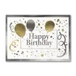 Metallic Balloon Birthday Card | https://www.bestnamebadges.com