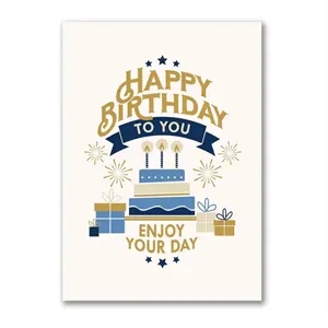 Day Of Enjoyment Birthday Card