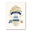 Day Of Enjoyment Birthday Card | https://www.bestnamebadges.com