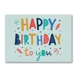 Birthday Extravaganza Card | https://www.bestnamebadges.com