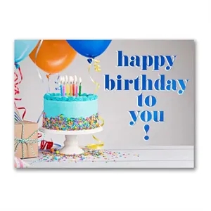Celebrating You Birthday Card