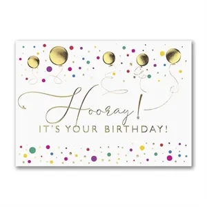 Hooray! Birthday Card