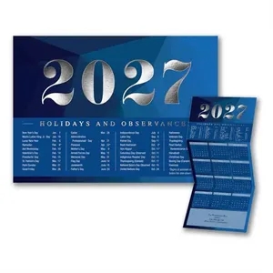 Simple Calendar 2027 Card