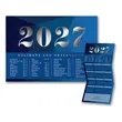 Simple Calendar 2027 Card | https://www.bestnamebadges.com