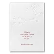 Subtle Holly Merry Christmas Card | https://www.bestnamebadges.com