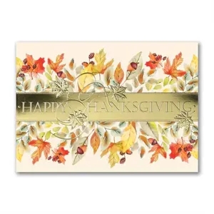 Watercolor Thanksgiving Card