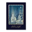 Silent Winter Night Card | https://www.bestnamebadges.com