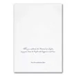 Gilded Menorah Holiday Card | https://www.bestnamebadges.com
