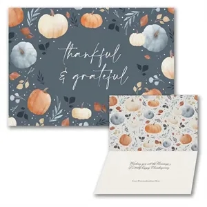 Pumpkin Thanksgiving Card