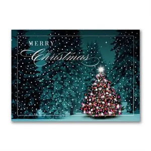 Woodland Magic Merry Christmas Card