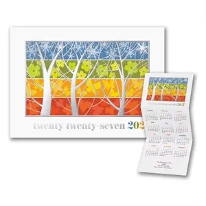 Seasons Calendar 2027 Card