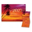 Palm Tree Calendar 2027 Card | https://www.bestnamebadges.com