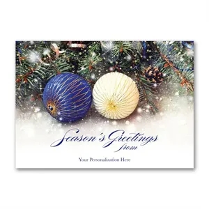 Ornamental Greenery Card
