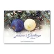 Ornamental Greenery Card | https://www.bestnamebadges.com