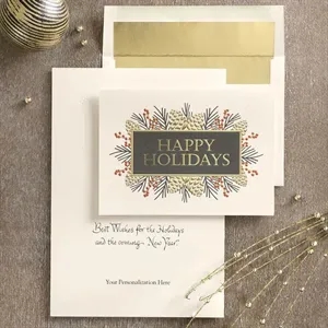 Seasonal Decor Holiday Card