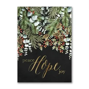 Spirited Greens Holiday Card