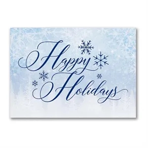 Happy Holiday Snowflake Card