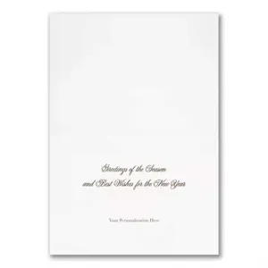 Pearly Decoration Holiday Card