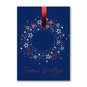 Scarlet Star Holiday Card