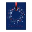 Scarlet Star Holiday Card | https://www.bestnamebadges.com