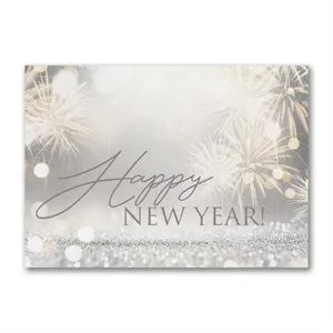 New Year Sparkle Holiday Card