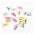 Mini Bias Binding Clips | https://www.bestnamebadges.com