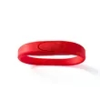 Custom Silicone Wristband USB Flash Drives | https://www.bestnamebadges.com